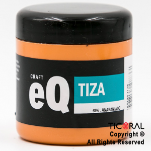 PINTURA TIZA EQ 600 ANARANJADO 200 CC X 1